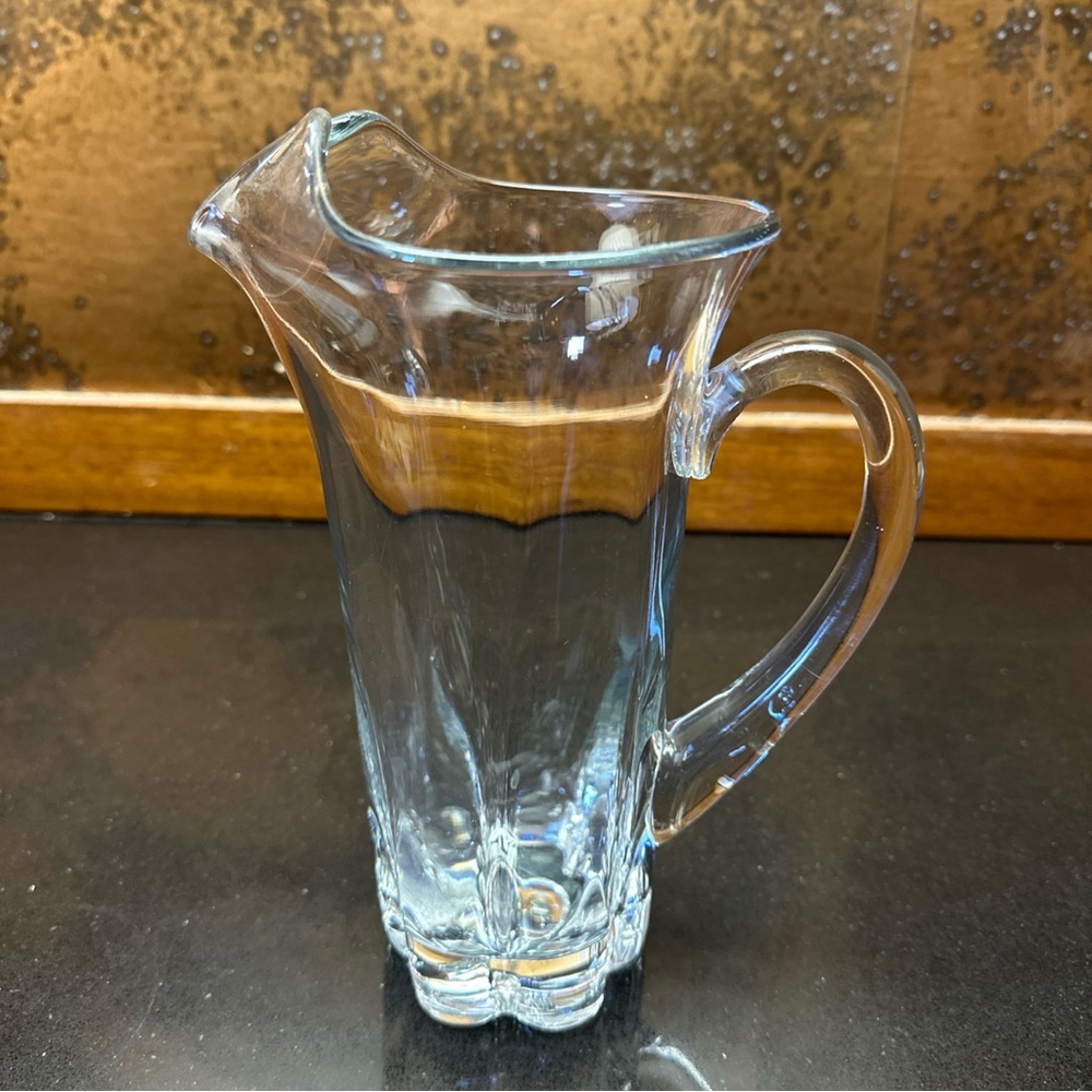 HTF Duncan Miller Canterbury Glass Martini Cocktail Mixer Pitcher 8”
